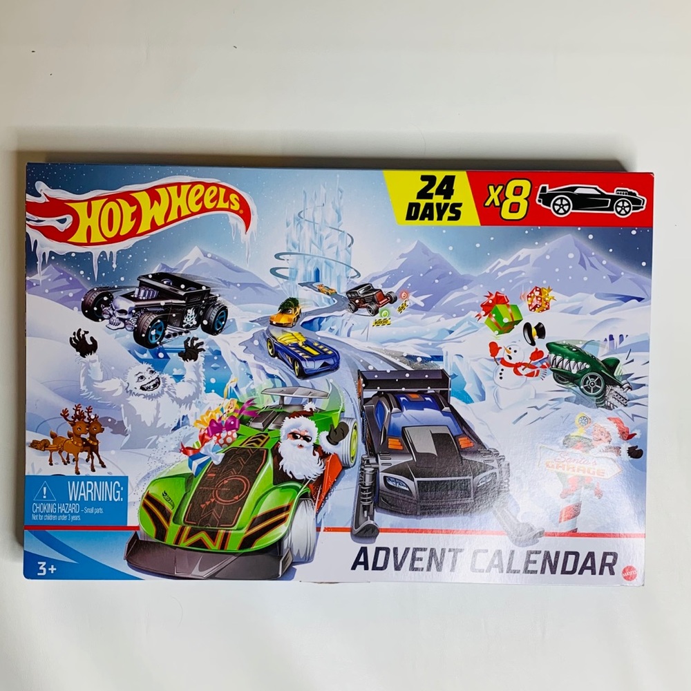 Hot Wheels advent calendar Christmas NEW